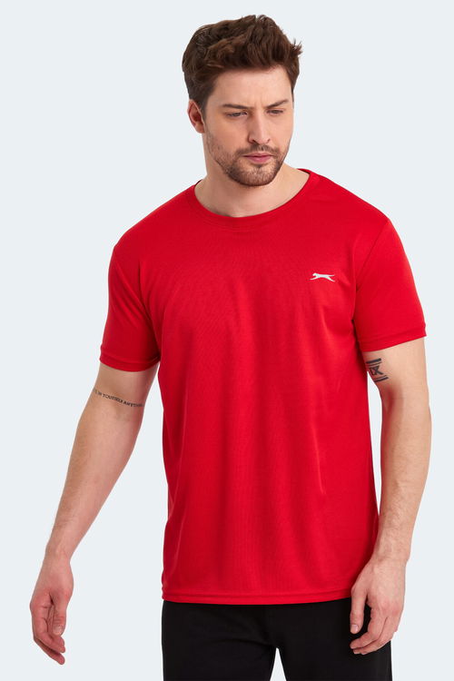 Slazenger ODALIS I Erkek Kısa Kol T-Shirt Kırmızı