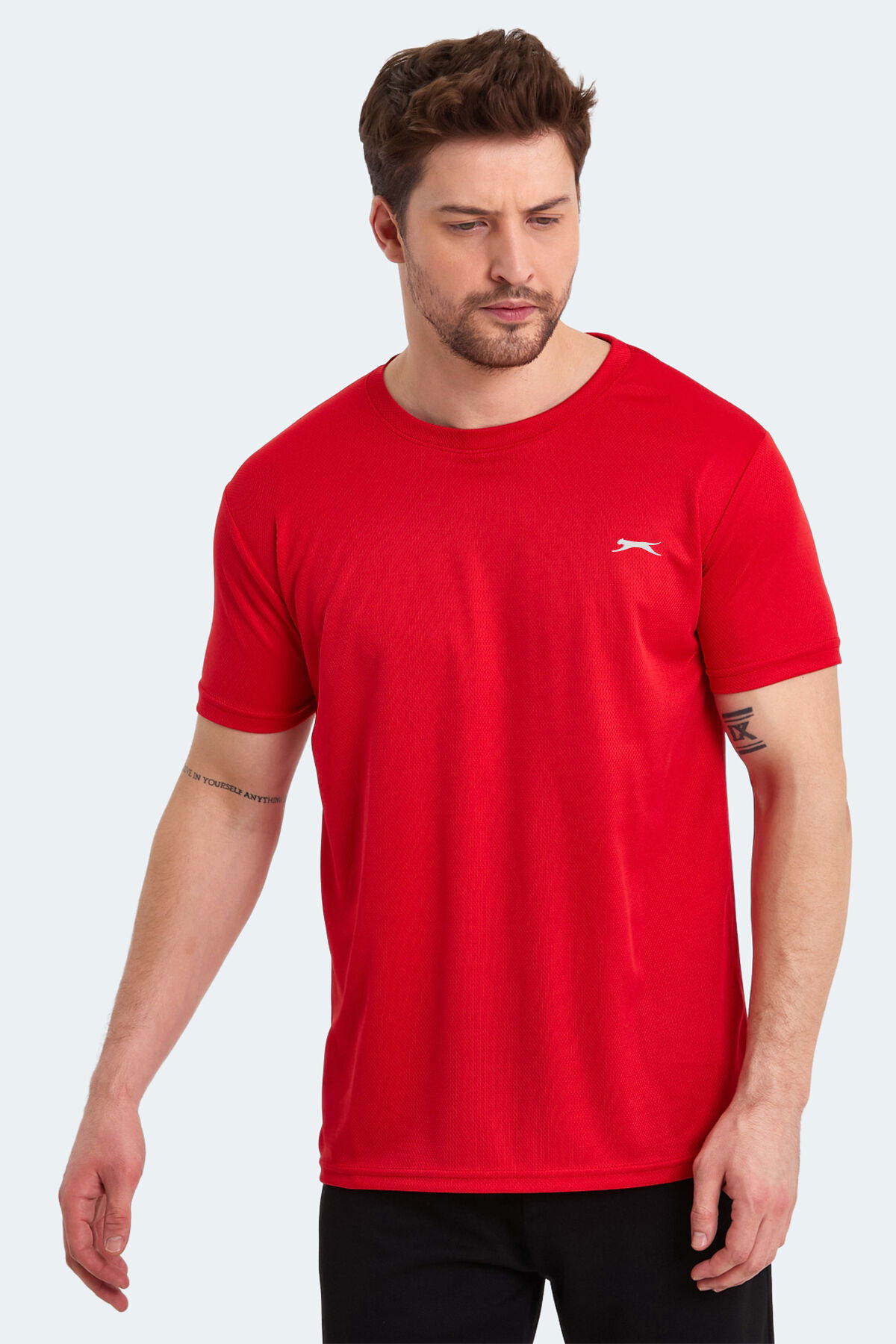 Slazenger ODALIS I Erkek Kırmızı Tişört - Thumbnail