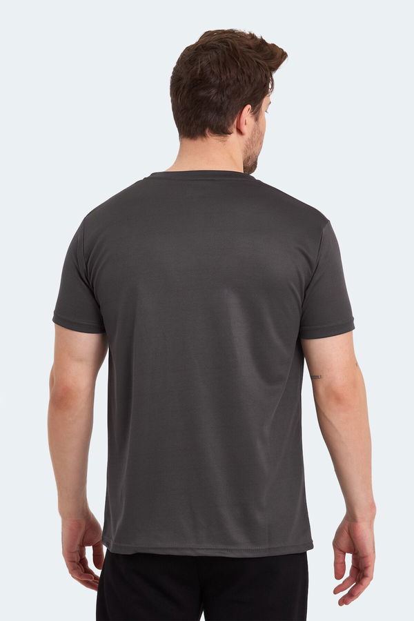 Slazenger ODALIS I Erkek Koyu Gri Tişört