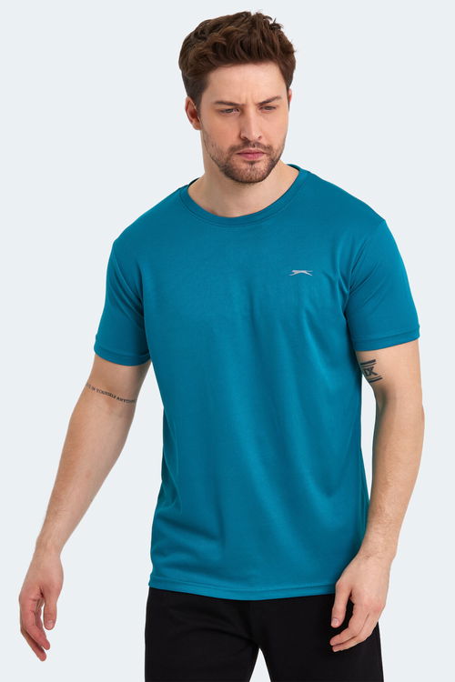 Slazenger ODALIS I Erkek Kısa Kol T-Shirt Mavi