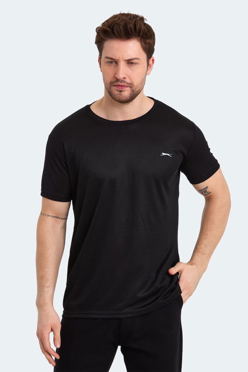 Slazenger ODALIS I Erkek Kısa Kol T-Shirt Siyah