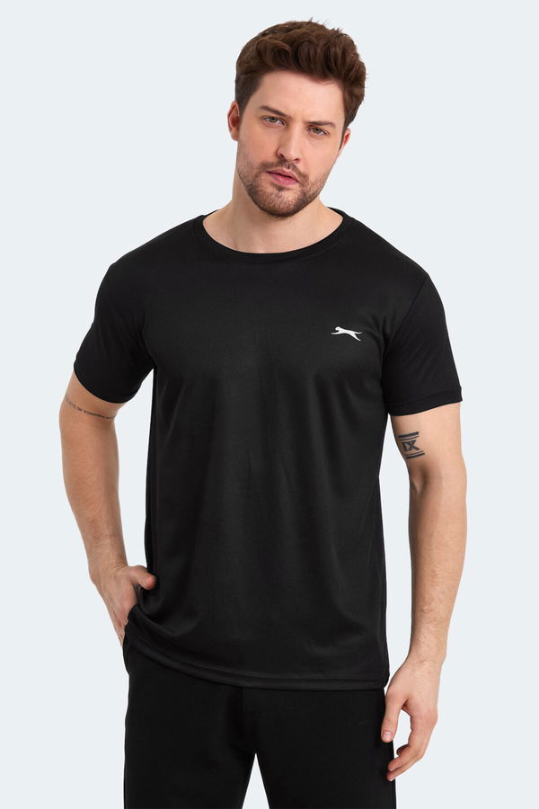 Slazenger ODALIS I Erkek Kısa Kol T-Shirt Siyah