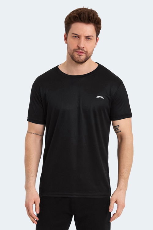 Slazenger ODALIS I Erkek Kısa Kol T-Shirt Siyah