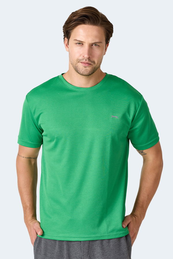 Slazenger ODALIS I Erkek Tişört Yeşil