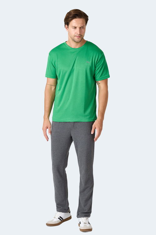 Slazenger ODALIS I Erkek Yeşil Tişört