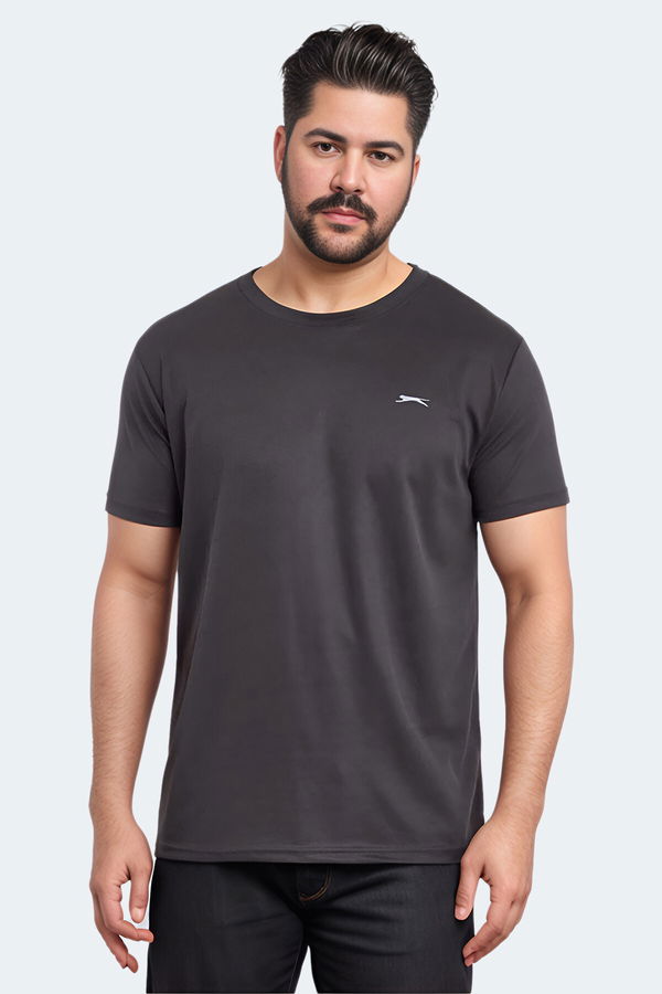 Slazenger ODALIS IN Büyük Beden Erkek Antrasit Tişört Slazenger ODALIS IN Büyük Beden Erkek Antrasit Tişört