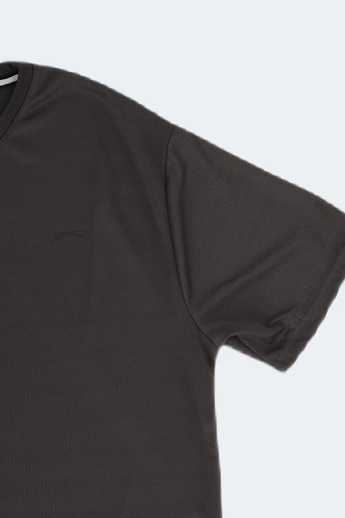 Slazenger ODALIS IN Büyük Beden Erkek Antrasit Tişört