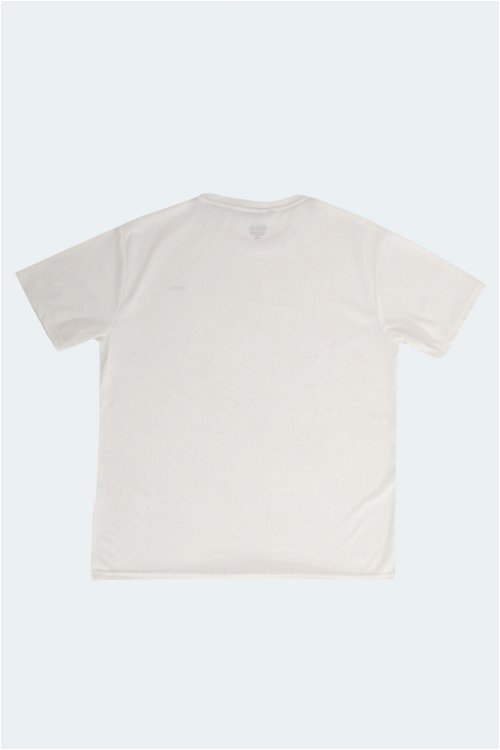 Slazenger ODALIS Büyük Beden Erkek Kısa Kol T-Shirt Beyaz