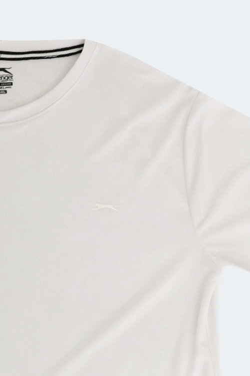 Slazenger ODALIS IN Büyük Beden Erkek Beyaz Tişört