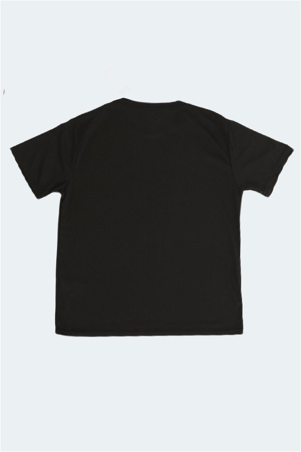 Slazenger ODALIS Büyük Beden Erkek Kısa Kol T-Shirt Siyah