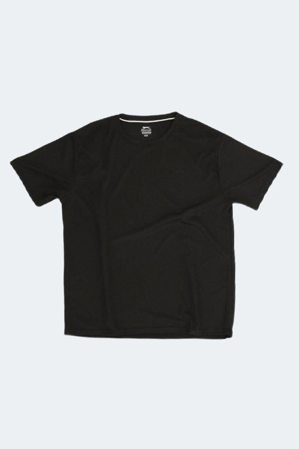 Slazenger ODALIS IN Büyük Beden Erkek Siyah Tişört