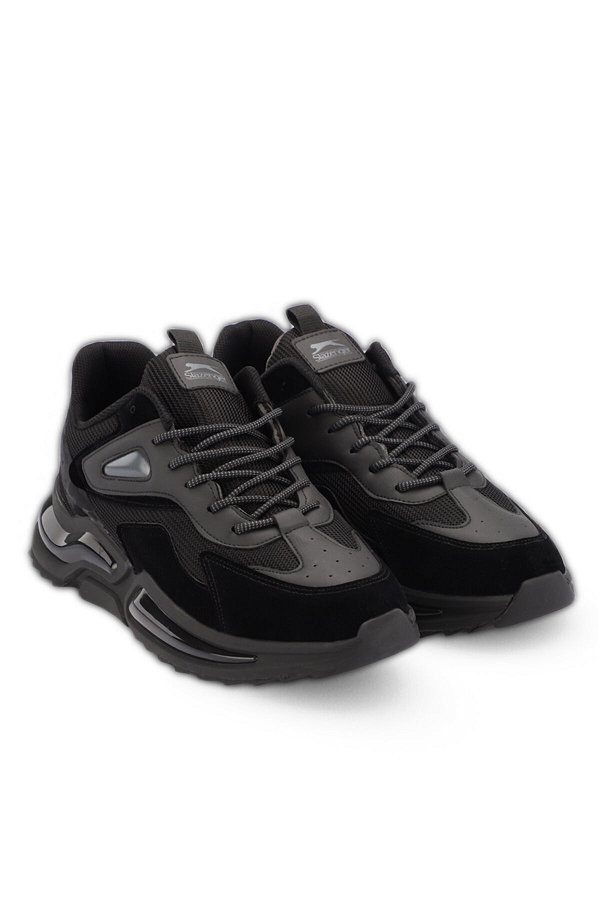 Slazenger ODDS Sneaker Erkek Ayakkabı Siyah / Siyah