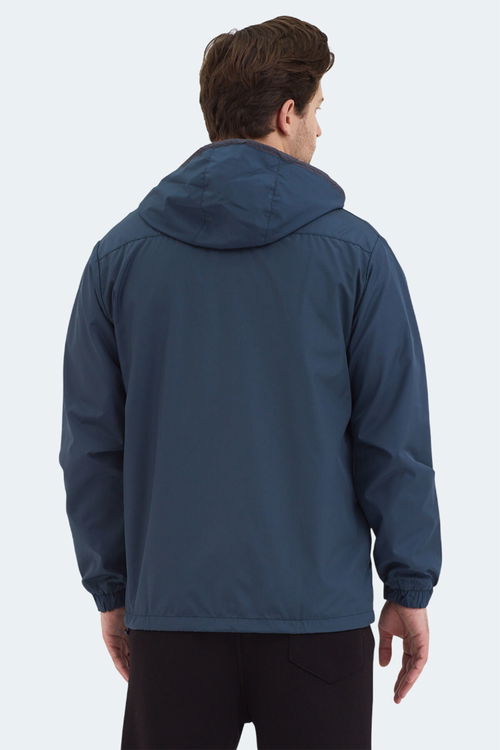 Slazenger OFANS Erkek Petrol Yağmurluk