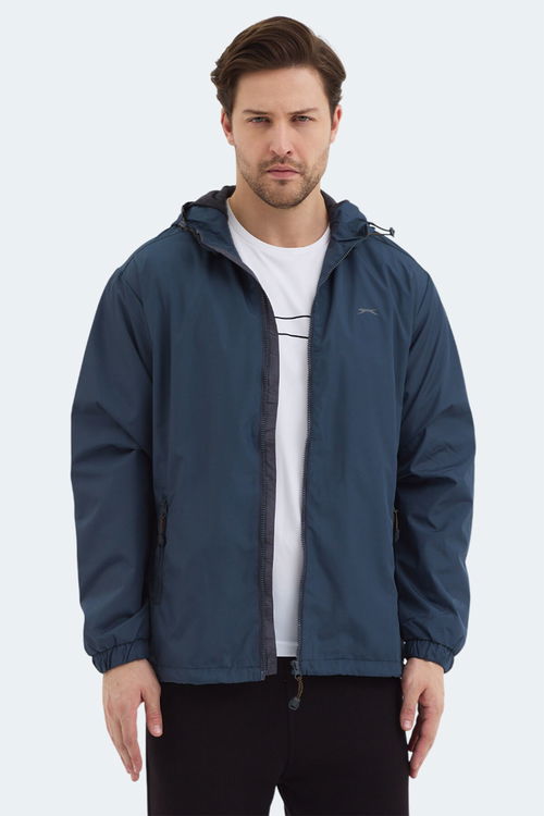 Slazenger OFANS Erkek Petrol Yağmurluk