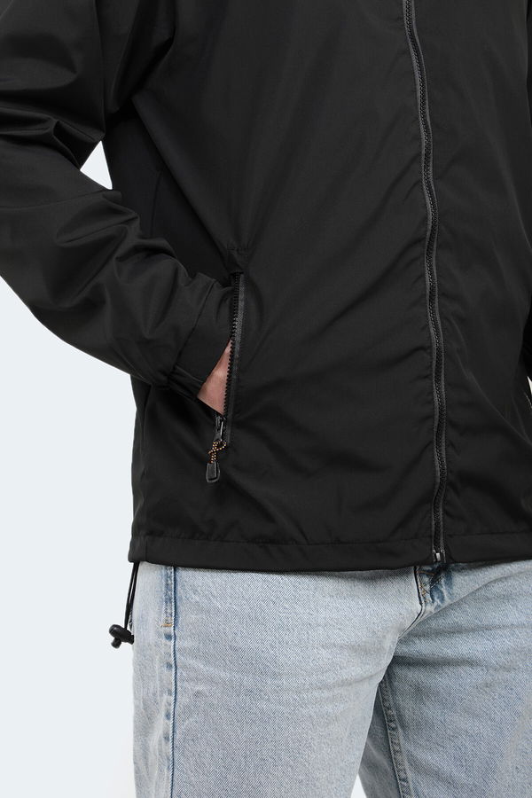 Slazenger OFANS Erkek Yağmurluk Siyah