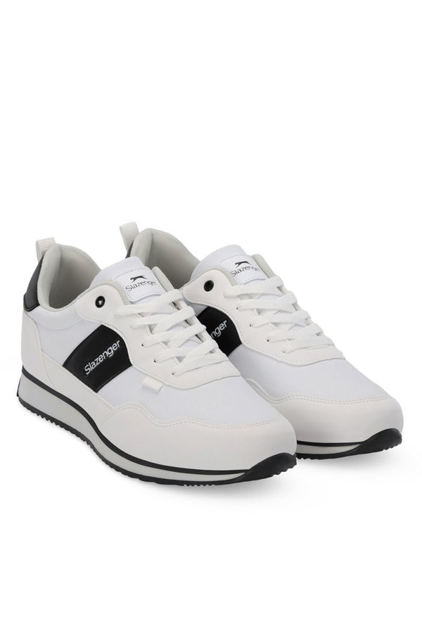 Slazenger OFFENSE Erkek Günlük Ayakkabı Beyaz / Siyah