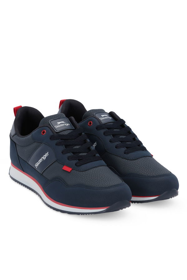 Slazenger OFFENSE Erkek Günlük Ayakkabı Lacivert / Beyaz