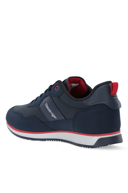 Slazenger OFFENSE Erkek Günlük Ayakkabı Lacivert / Beyaz