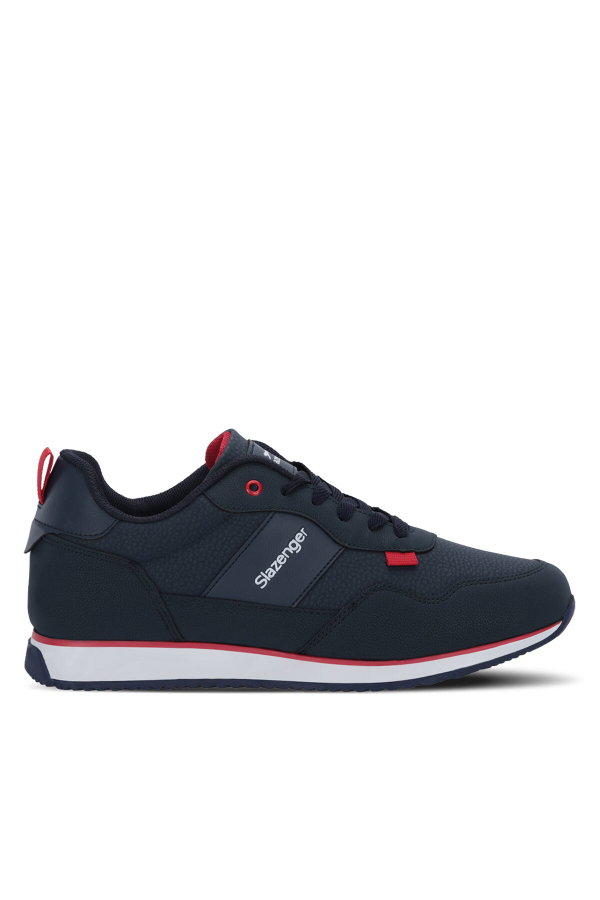 Slazenger OFFENSE Erkek Lacivert / Beyaz Günlük Spor Ayakkabısı