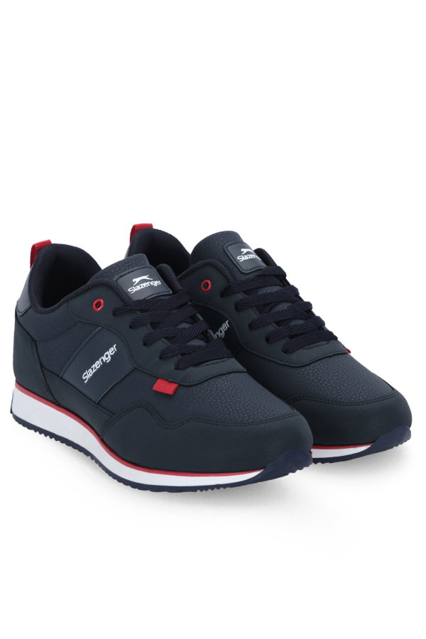 Slazenger OFFENSE Erkek Lacivert / Beyaz Günlük Spor Ayakkabısı