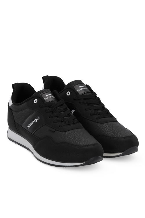 Slazenger OFFENSE Erkek Günlük Ayakkabı Siyah / Beyaz
