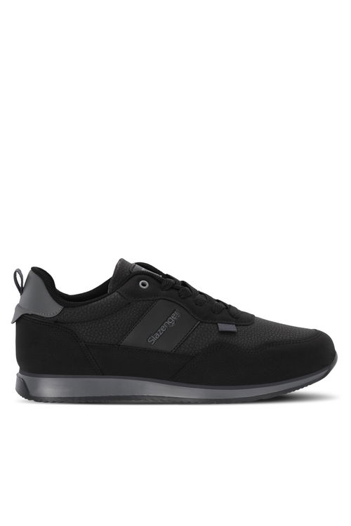 Slazenger OFFENSE Erkek Günlük Ayakkabı Siyah / Koyu Gri