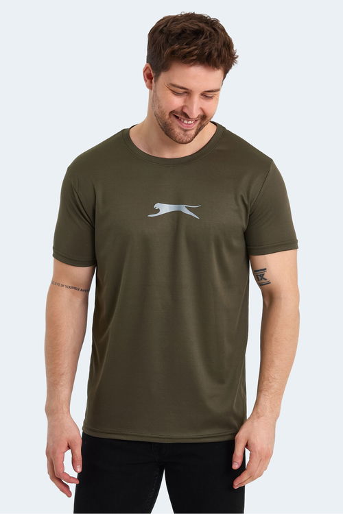 Slazenger OHAD I Erkek Kısa Kol T-Shirt Haki