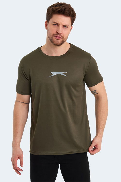 Slazenger OHAD I Erkek Kısa Kol T-Shirt Haki