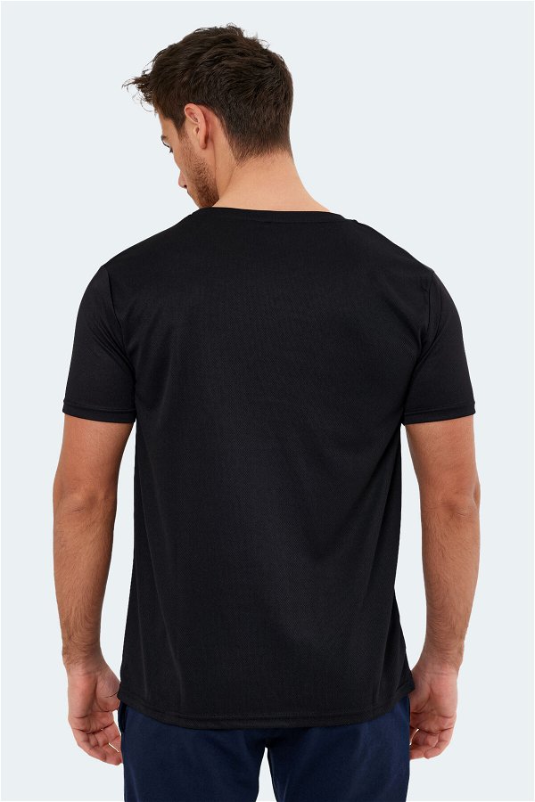 Slazenger OHAD I Erkek Kısa Kol T-Shirt Siyah