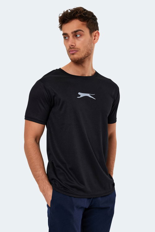 Slazenger OHAD I Erkek Kısa Kol T-Shirt Siyah