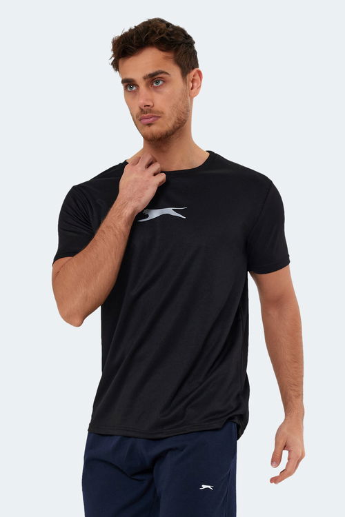 Slazenger OHAD I Erkek Kısa Kol T-Shirt Siyah