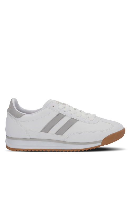 Slazenger OKLAHOMA Erkek Beyaz / Gri Günlük Spor Ayakkabısı