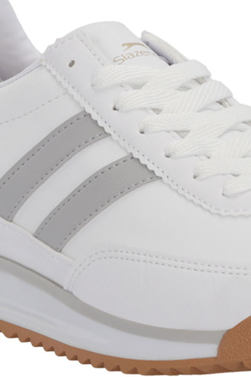 Slazenger OKLAHOMA Erkek Beyaz / Gri Günlük Spor Ayakkabısı