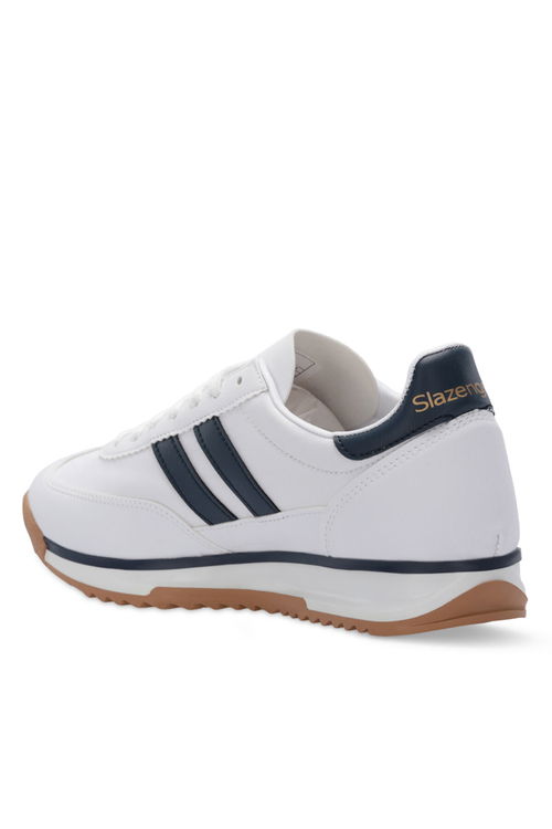 Slazenger OKLAHOMA Erkek Beyaz / Lacivert Günlük Spor Ayakkabısı