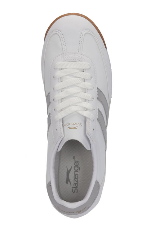 Slazenger OKLAHOMA Kadın Beyaz / Gri Günlük Spor Ayakkabısı