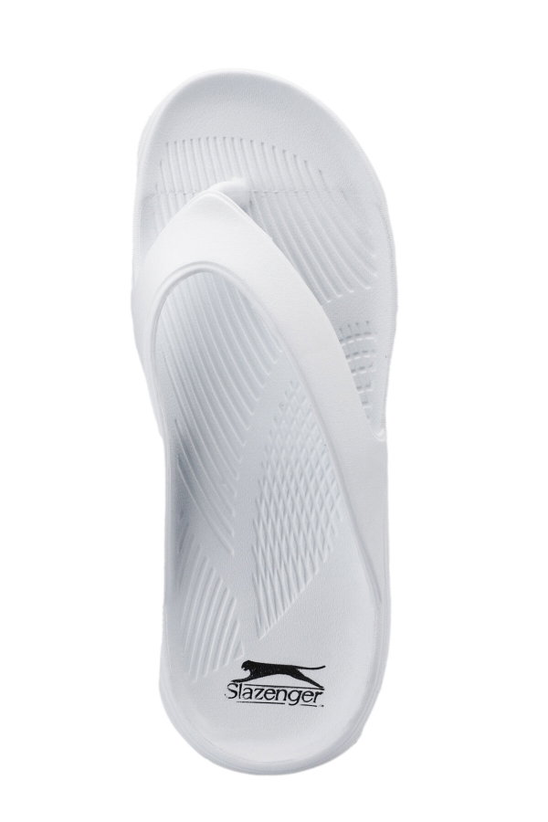 Slazenger OLAVI Erkek Parmak Arası Beyaz Terlik