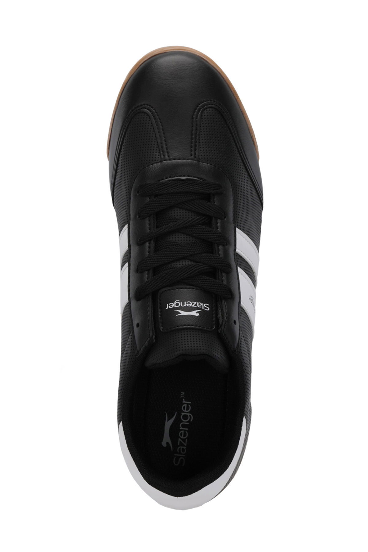 Slazenger OLEG I Erkek Siyah / Beyaz Günlük Spor Ayakkabısı - Thumbnail