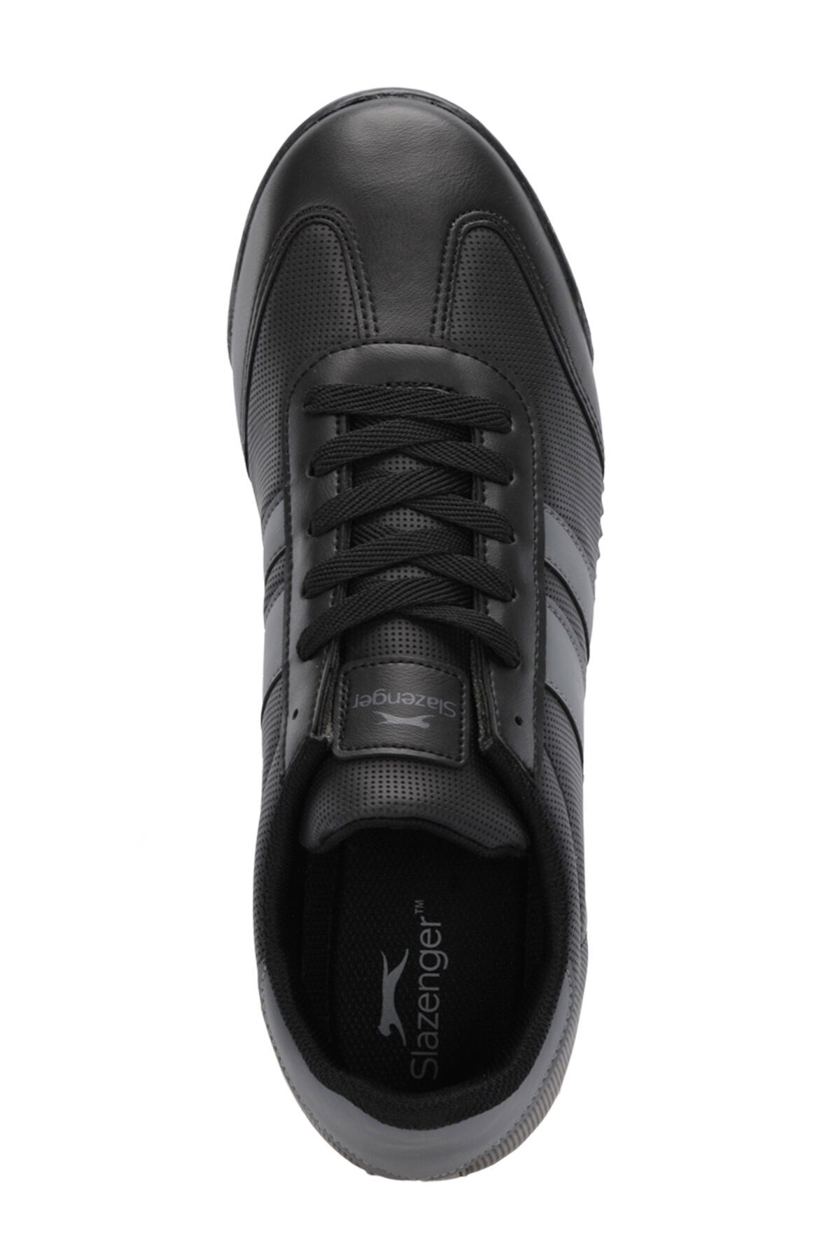 Slazenger OLEG I Erkek Siyah / Siyah Günlük Spor Ayakkabısı - Thumbnail