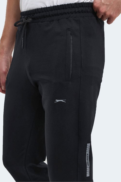 Slazenger OLIVA 2 Lİ SET Erkek Cepli Siyah - Lacivert Eşofman Altı