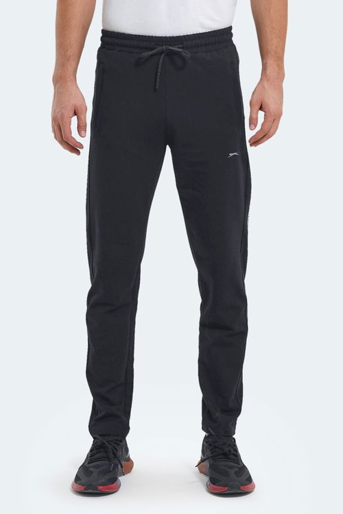 Slazenger OLIVA 2 Lİ SET Erkek Cepli Siyah - Lacivert Eşofman Altı