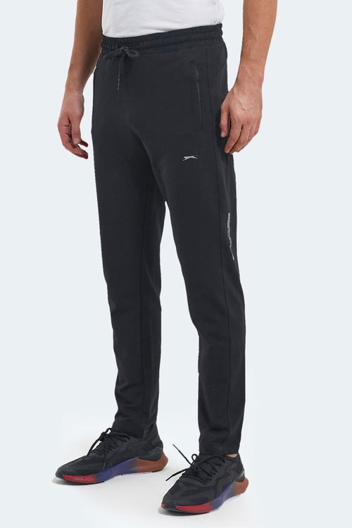 Slazenger OLIVA 2 Lİ SET Erkek Cepli Siyah - Lacivert Eşofman Altı