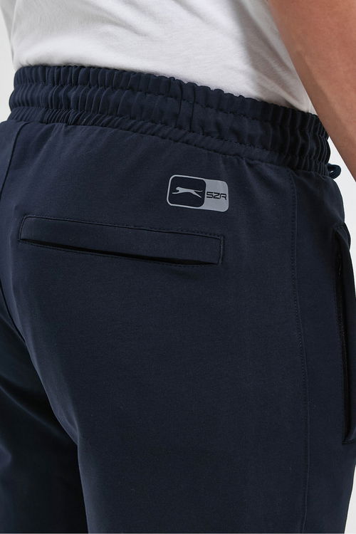Slazenger OLIVA 2 Lİ SET Erkek Cepli Siyah - Lacivert Eşofman Altı