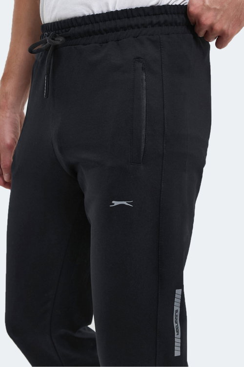 Slazenger OLIVA 2 Lİ SET Erkek Cepli Siyah - Lacivert Eşofman Altı