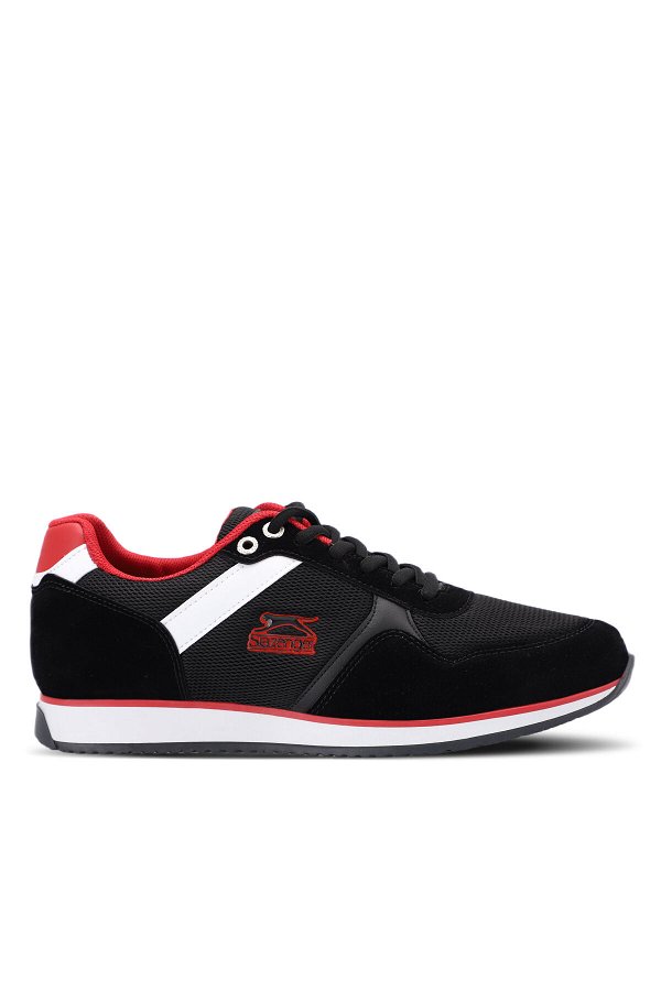 Slazenger OLIVIERA I Sneaker Erkek Ayakkabı Siyah / Kırmızı