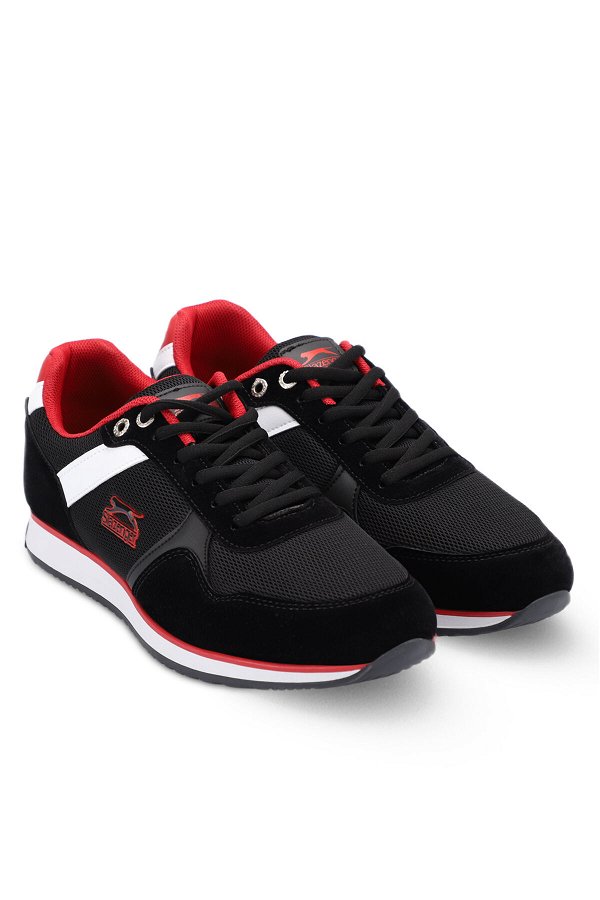 Slazenger OLIVIERA I Sneaker Erkek Ayakkabı Siyah / Kırmızı