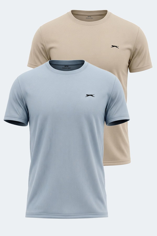 Slazenger OMAR KTN 2 Lİ SET Erkek Tişört