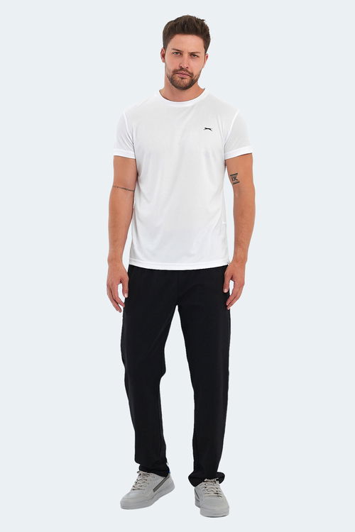 Slazenger OMAR KTN Erkek Beyaz Tişört