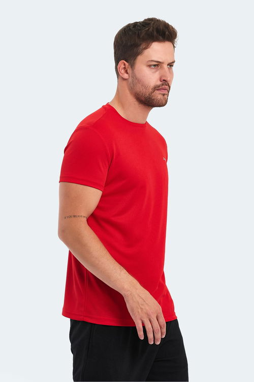 Slazenger OMAR KTN Erkek Kırmızı Tişört