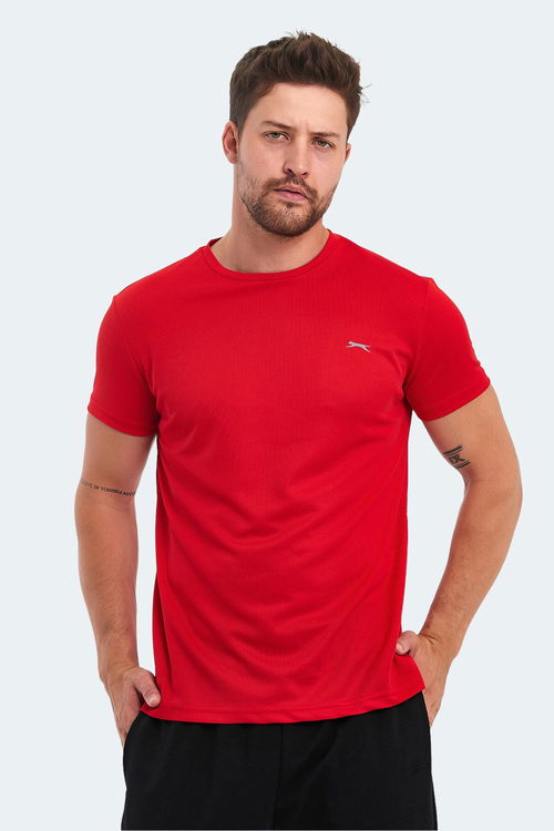 Slazenger OMAR KTN Erkek Kırmızı Tişört