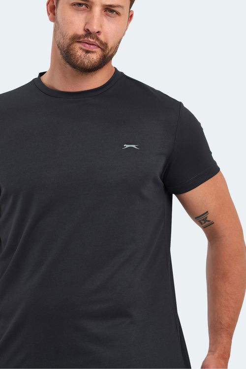 Slazenger OMAR KTN Erkek Koyu Gri Tişört Slazenger OMAR KTN Erkek Koyu Gri Tişört